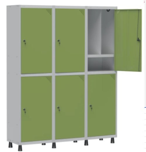 ROUPEIRO 3/6 – 6 VÃOS – INSALUBRE