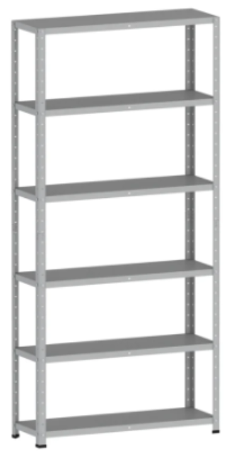 ESTANTE DE AÇO 0,30 PROF.