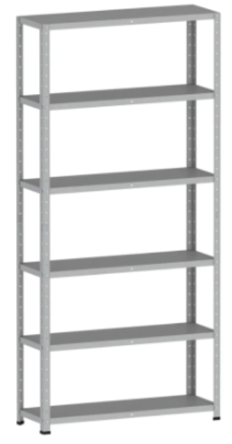 ESTANTE DE AÇO – MED. 0,40 PROF.